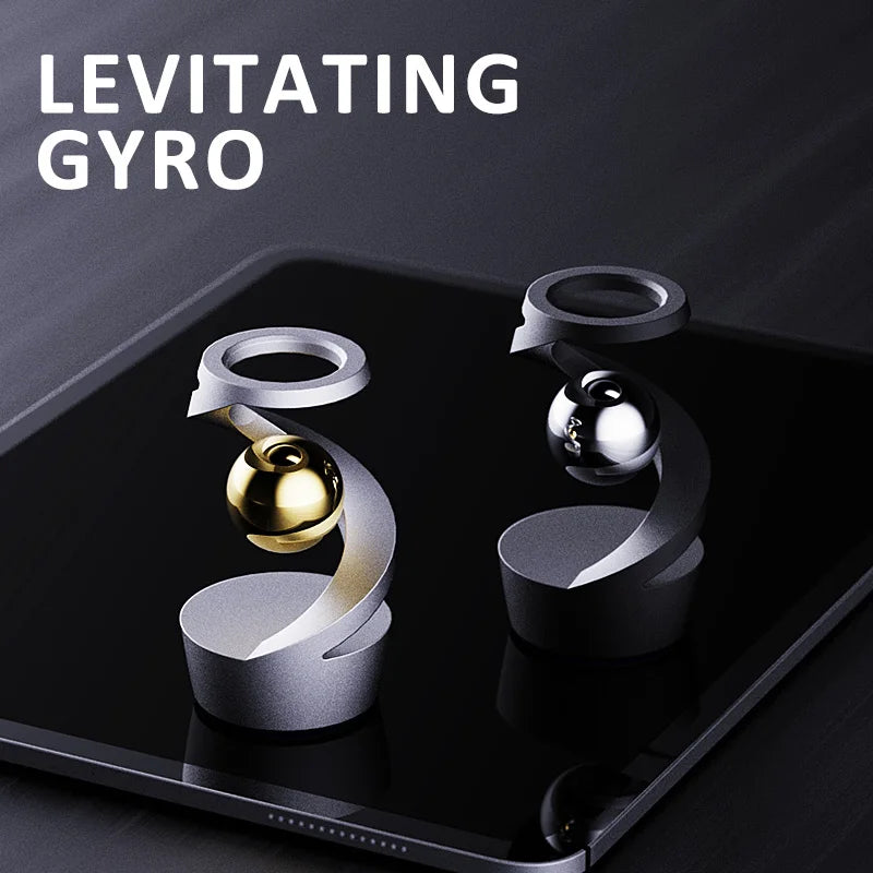 Manyetik Havada Dönen Gyro – Stres Giderici & Odak Artırıcı Masa Ürünü (Fidget Spinner) - Mağazam