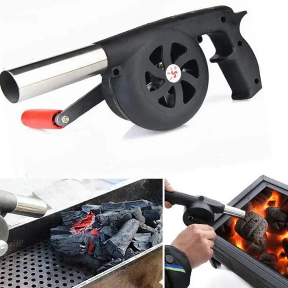 Taşınabilir El Hava Üfleyici – Mangal ve Barbekü İçin Küçük El Tipi Üfleme Aleti - Mağazam
